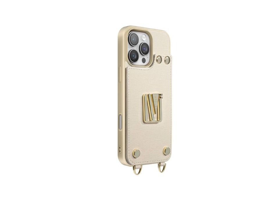 Levelo Serena Leather Case For iPhone 16 Pro - Beige