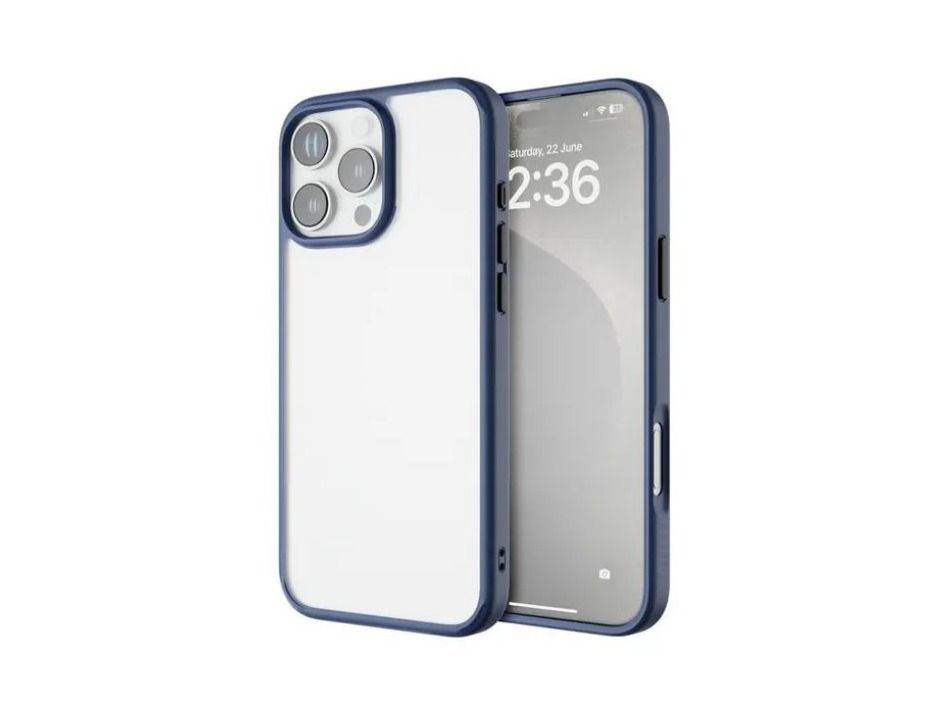 Levelo Solo Case For iPhone 16 Pro - Blue