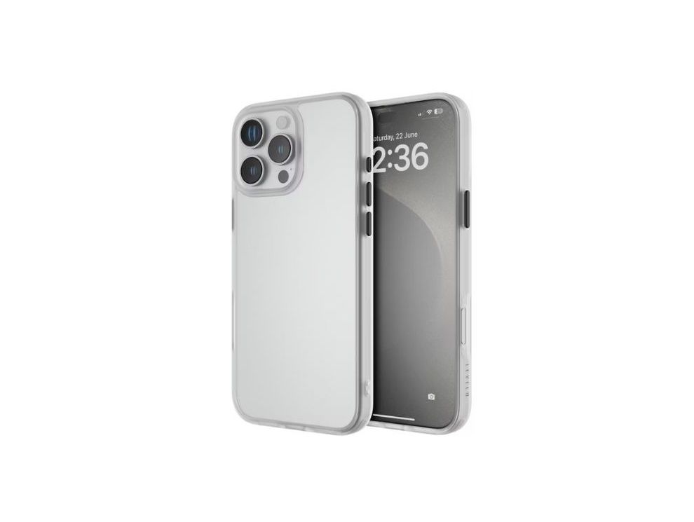 Levelo Solo Case For iPhone 16 Pro Max - White
