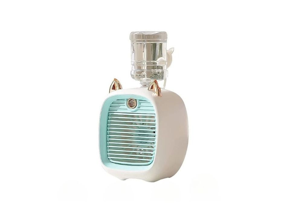 Little Fox Spray Cooling Fan - Blue
