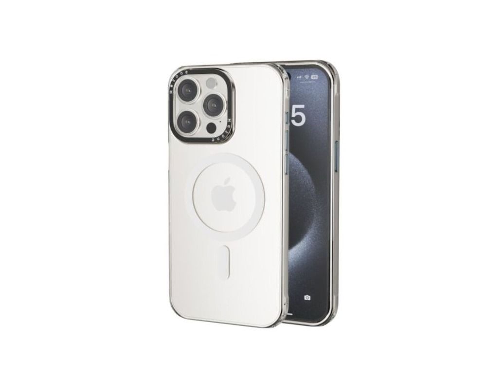 Mezone Clear Magnetic Case iPhone 14 Pro - White