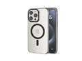 Mezone Clear Magnetic Case iPhone 15 Pro - Black