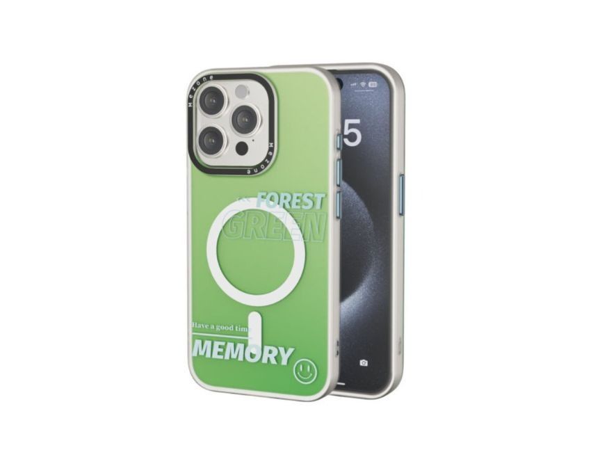Mezone Memory Magnetic Case iPhone 15 Pro - Green