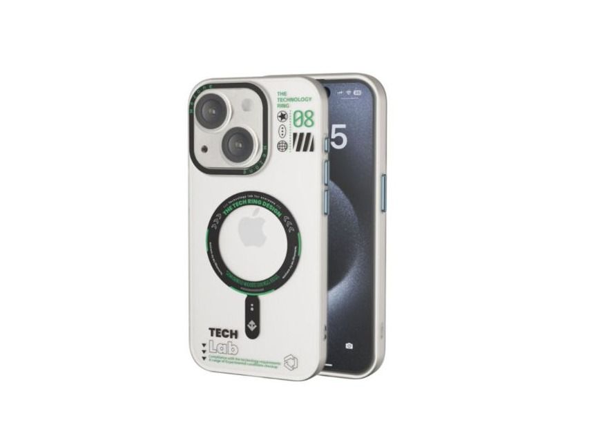 Mezone Tech Magnetic Case iPhone 15 - Black