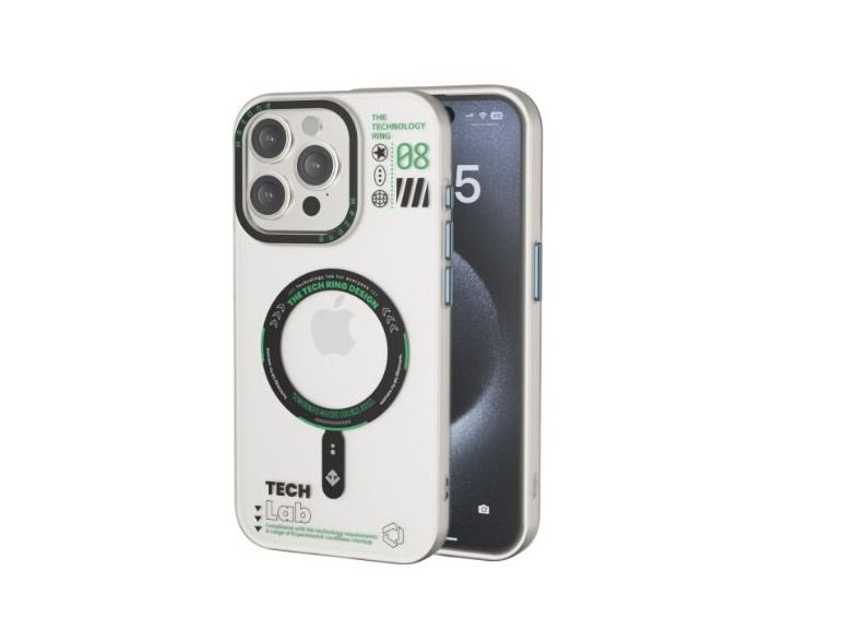 Mezone Tech Magnetic Case iPhone 15 Pro - Black