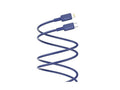 Pawa El-Claro Series Premium Braided Cable USB-C to Lightning 27W - Blue