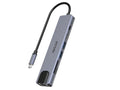 Porodo 7in1 Aluminum USB-C Hub 4K HDMI 100W Power Delivery
