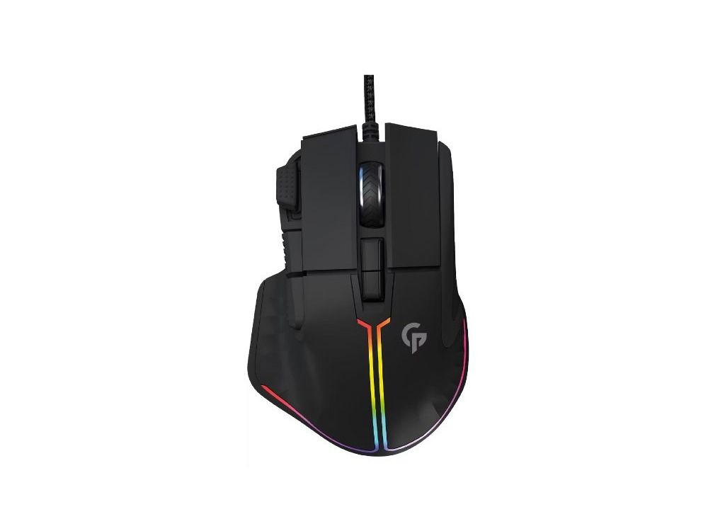 Porodo Gaming 8D Wired RGB Gaming Mouse - Black