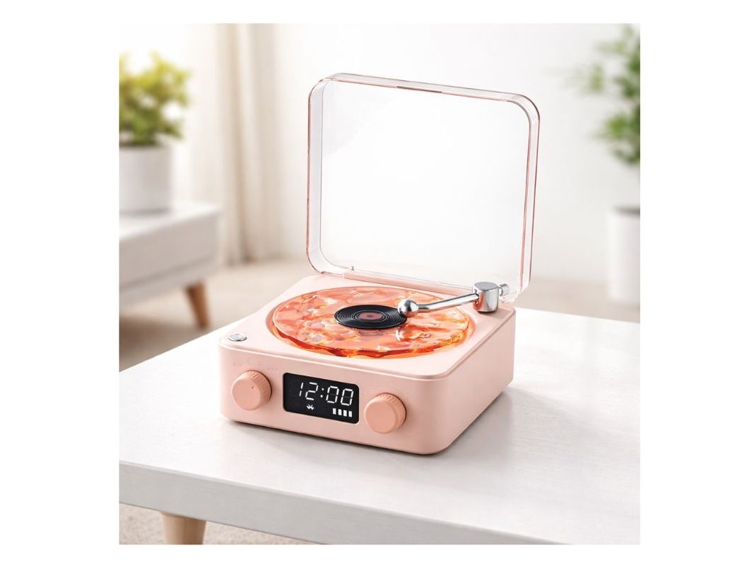 White Noise Machine Speaker – Porodo Portable Sleep Sound Device Pink