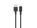 Porodo USB-A to Lightning Durable Charging Cable - Black