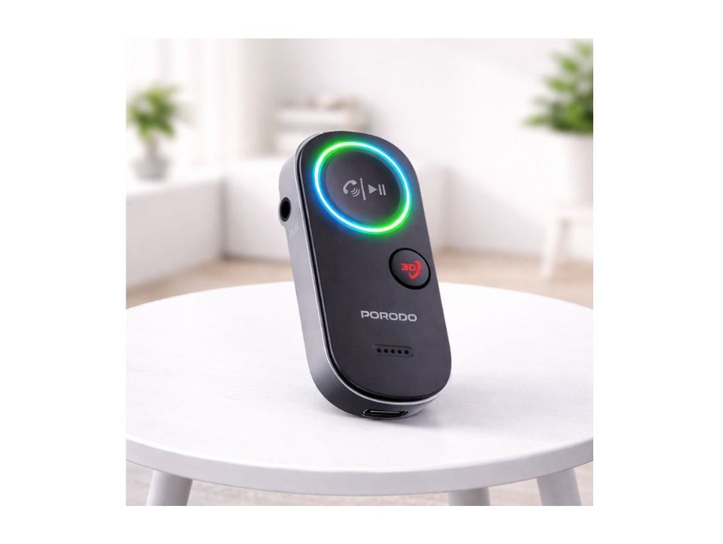 Car & Home Bluetooth Audio Transmitter – Porodo AUX Adapter