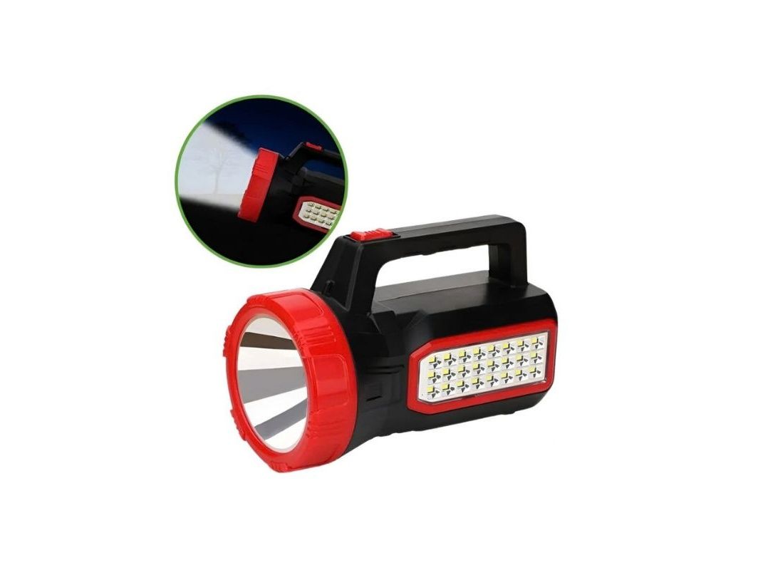 Rechargeable LED Torch Light – Solar Searchlight Camping Flashlight WEIDASI WD-562S