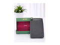 Zefani Genuine Leather Zip-Around Wallet for Men - Black