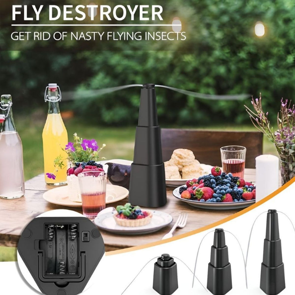 Foldable Fly Repellment Fan
