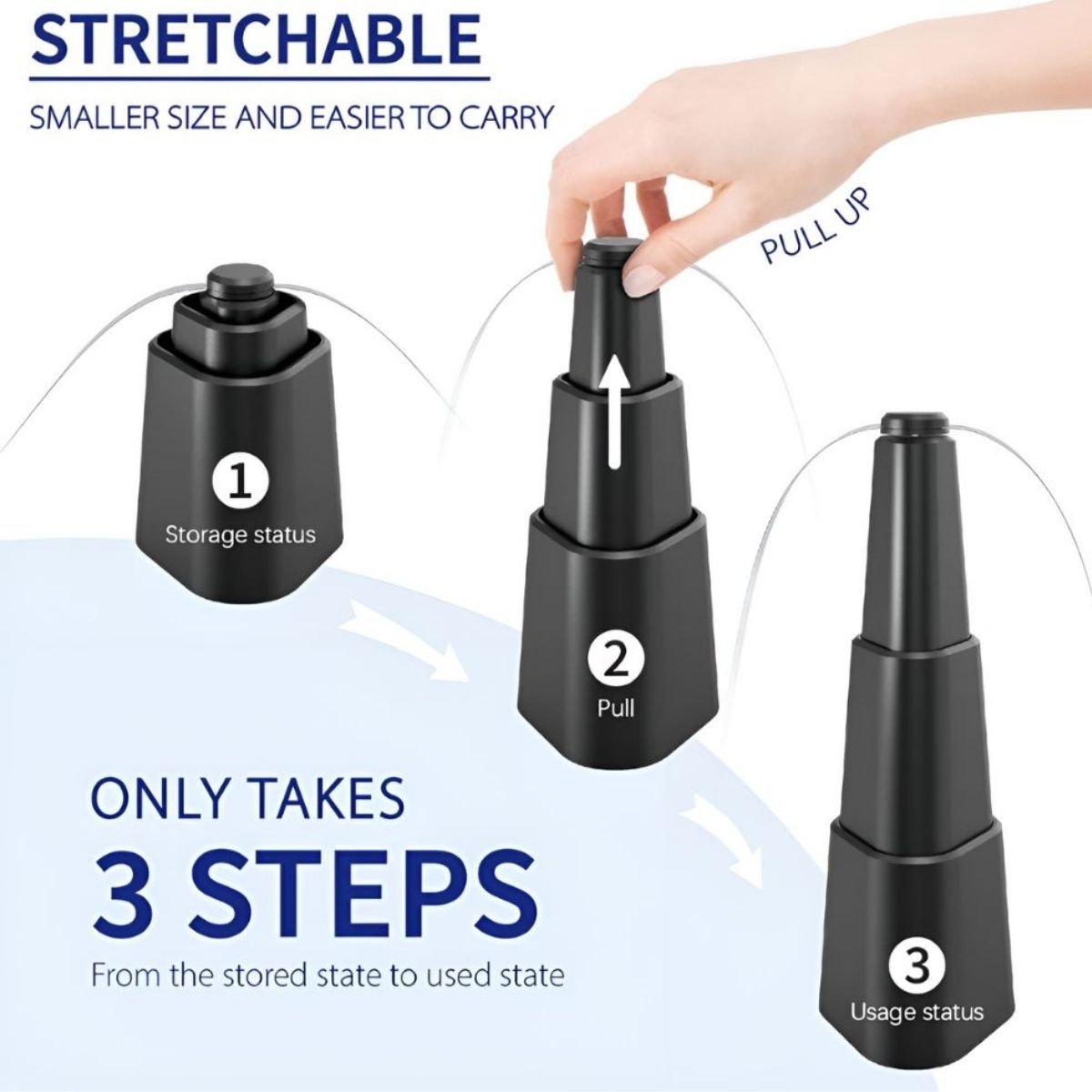 Foldable Fly Repellment Fan