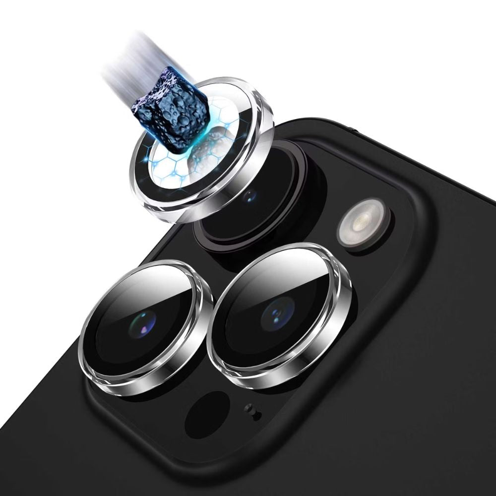 Green Lion Trio Camera Lens for iPhone 15 Pro / iPhone 15 Pro Max -Clear