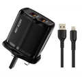 Green Lion 2USB 2.4A USB-lPH data cable 1m