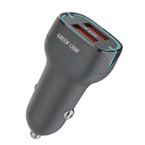 Green Lion Dual Port QC3.0 Car Charger