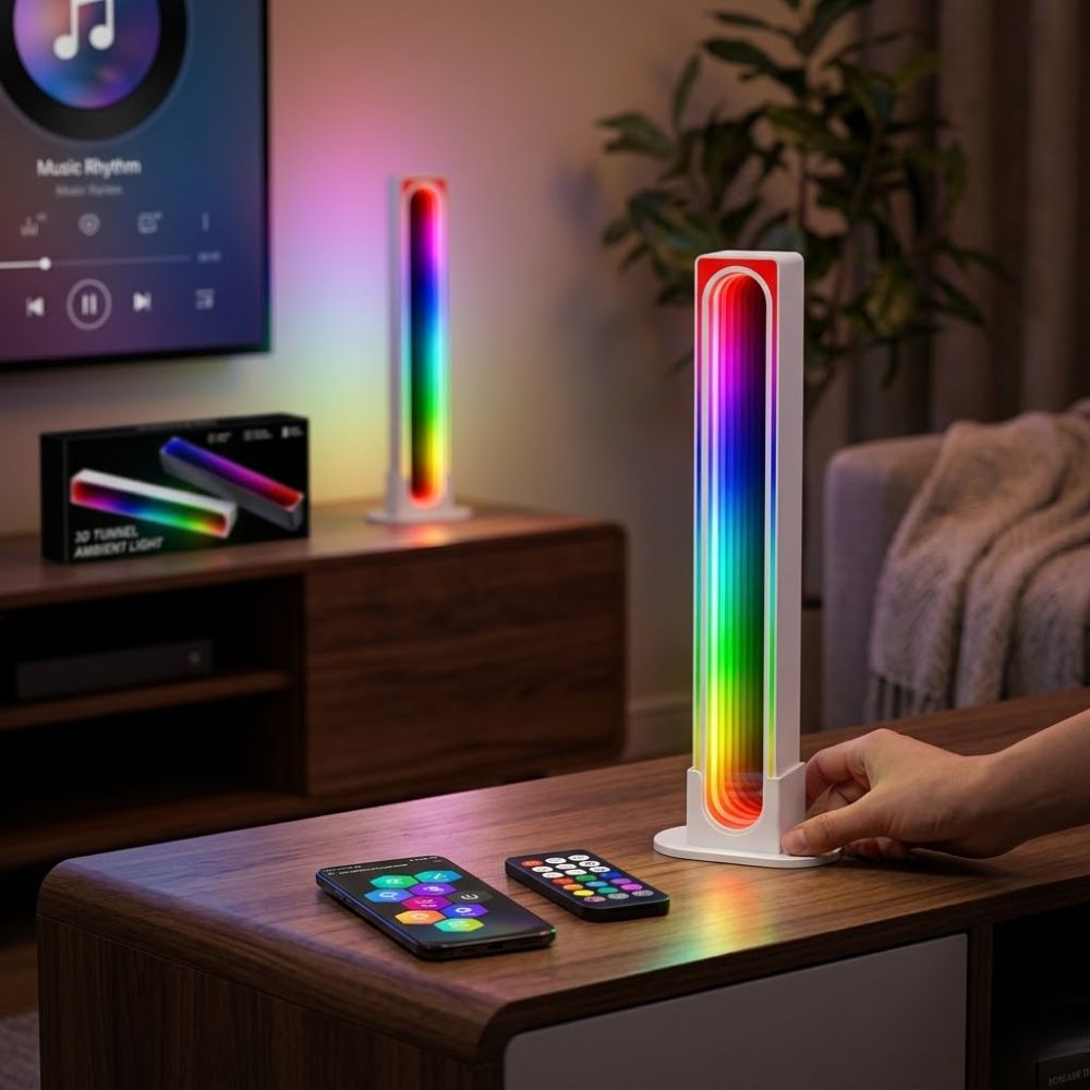 Tunnel Ambient RGB Smart LED Light 3D