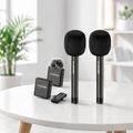 PLOKAMA WM-60 Wireless Lavalier Microphone with Handheld Stick