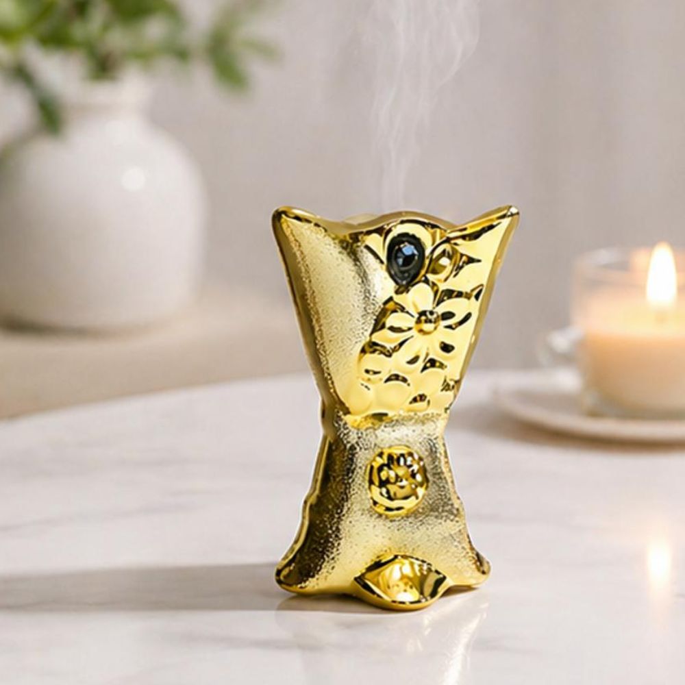مبخرة سيراميك قطر - حامل عود وبخور