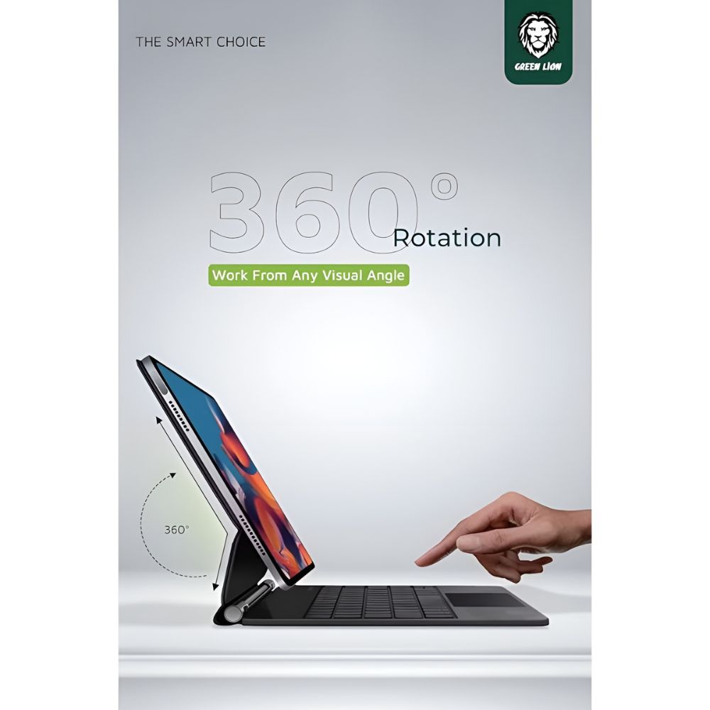 Green Lion Magic Keyboard 10th Generation 2022 500mAh - Black