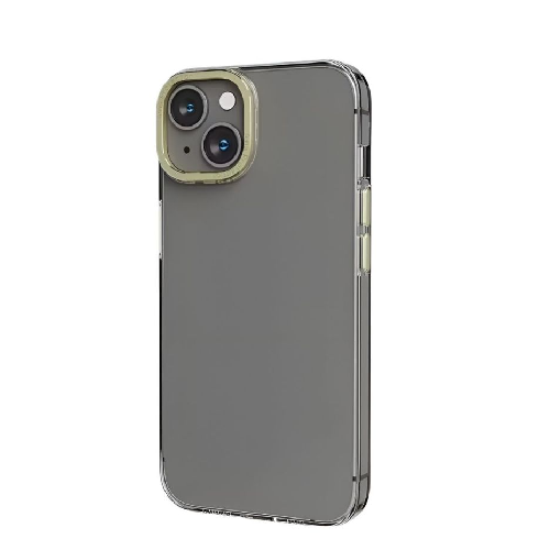 Levelo Sensa Clear Back Case For iPhone 14 - Clear/Champagne