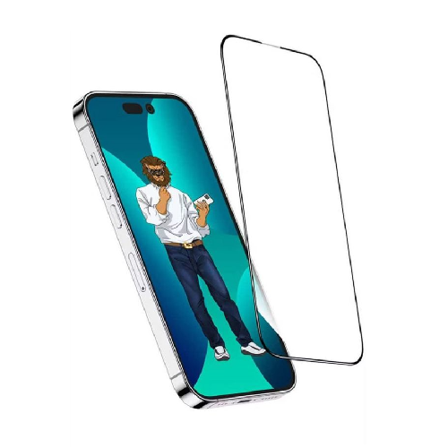 Green Lion 9H Steve Glass Strong Full Screen Protector for iPhone 12 Pro Max (6.7") – Clear