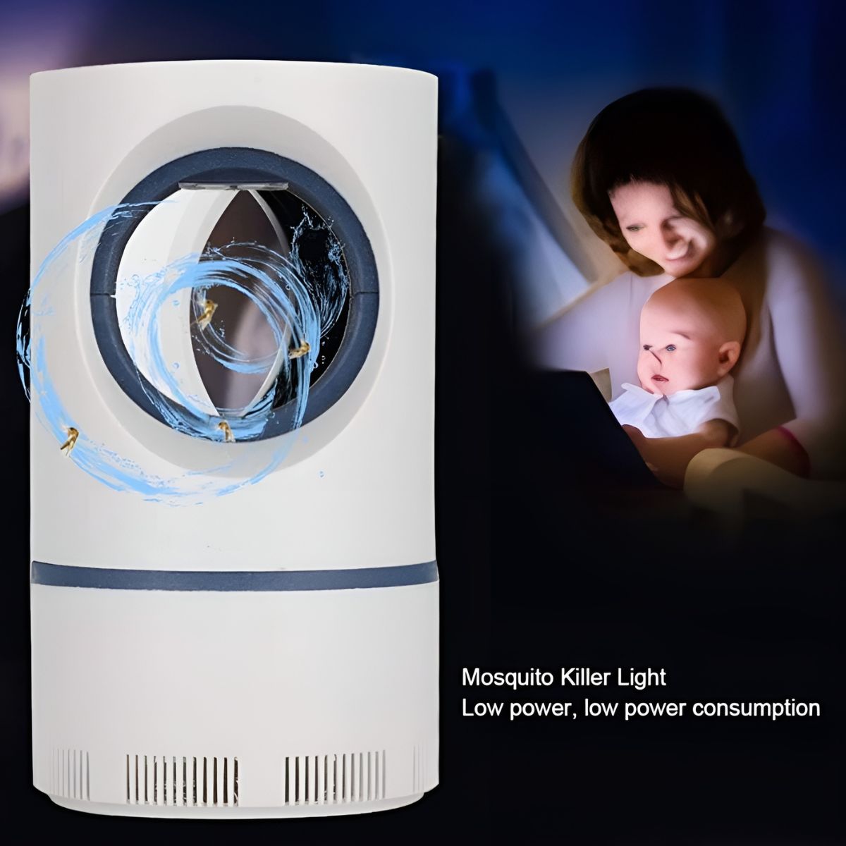 Photocatalysis Suction UV Mosquito Killer Lamp