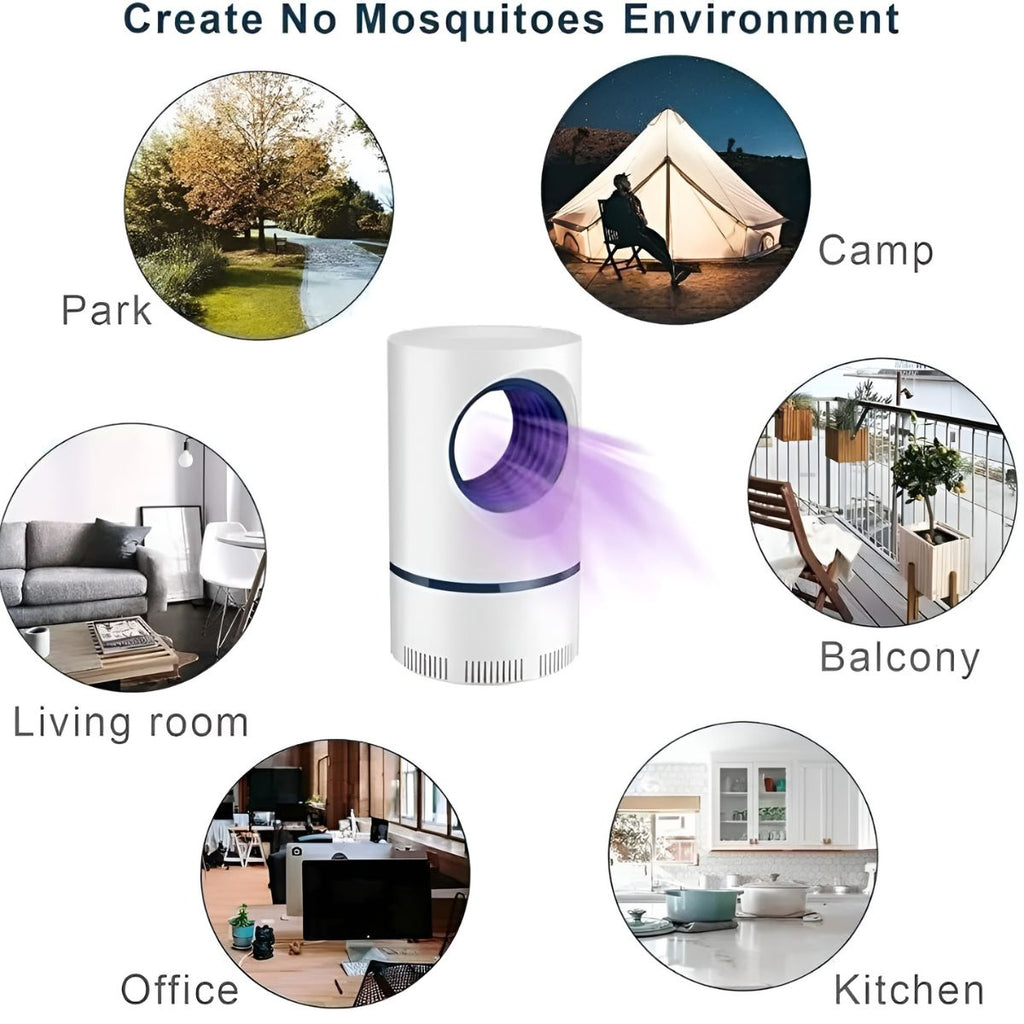 Photocatalysis Suction UV Mosquito Killer Lamp