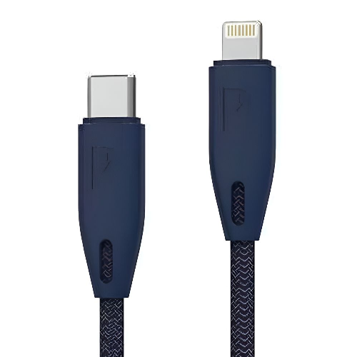 Powerology Braided Usb-C To Lightning Cable (1.2M/4Ft)