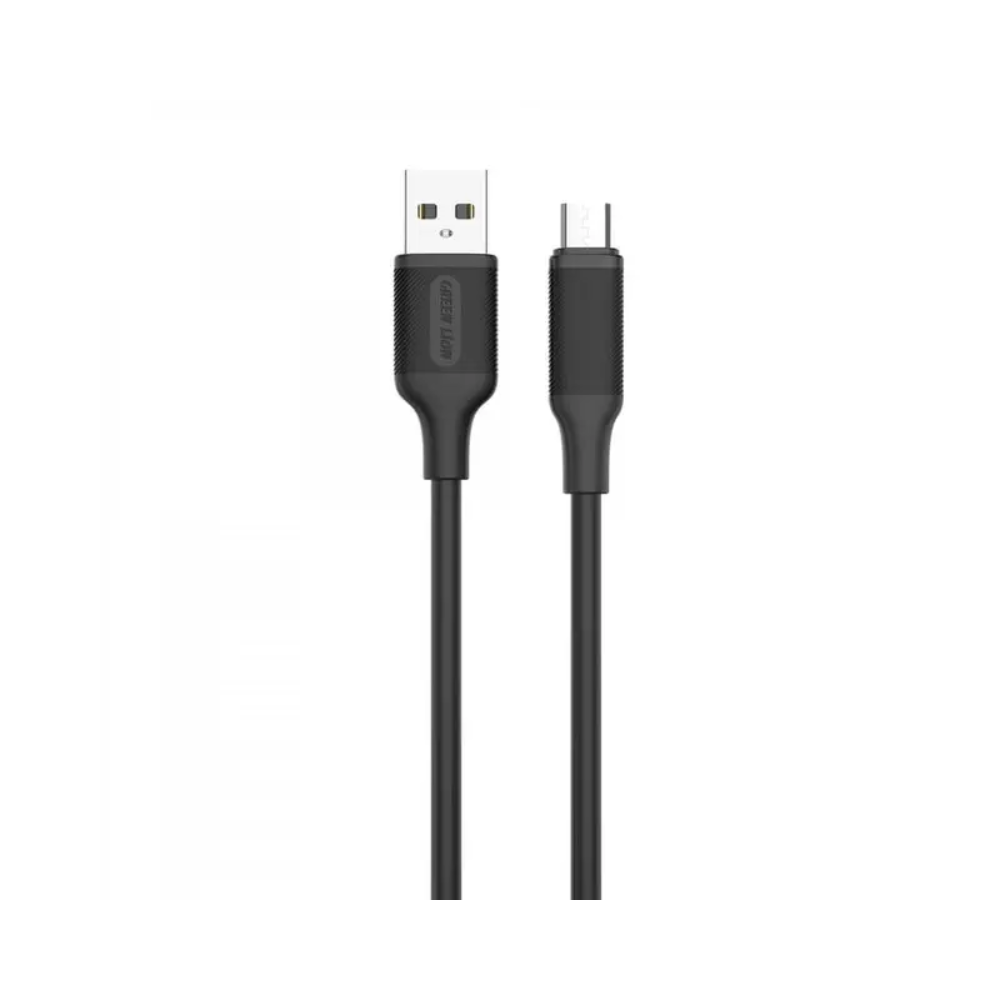 Car Charger – Dual USB Car Charger & QC3.0 Fast Charger with USB-A to Micro Cable Green Lion