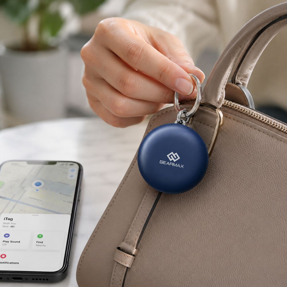 Smart Bluetooth Tracker – Anti-Lost Key Finder & Item Locator Gearmax iTag