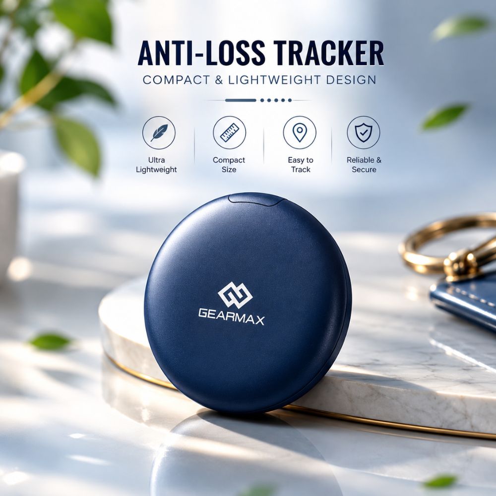 Smart Bluetooth Tracker – Anti-Lost Key Finder & Item Locator Gearmax iTag