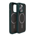 Levelo Magsafe Kayo iPhone 14 Pro Matte Back Case - Green/Green