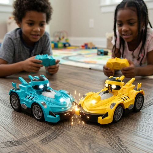 2 Player Remote Controler Battle RC Bumper car for kids