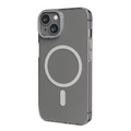 Levelo Magsafe Sensa Clear Back Case For Iphone 14 Series – Clear/silver