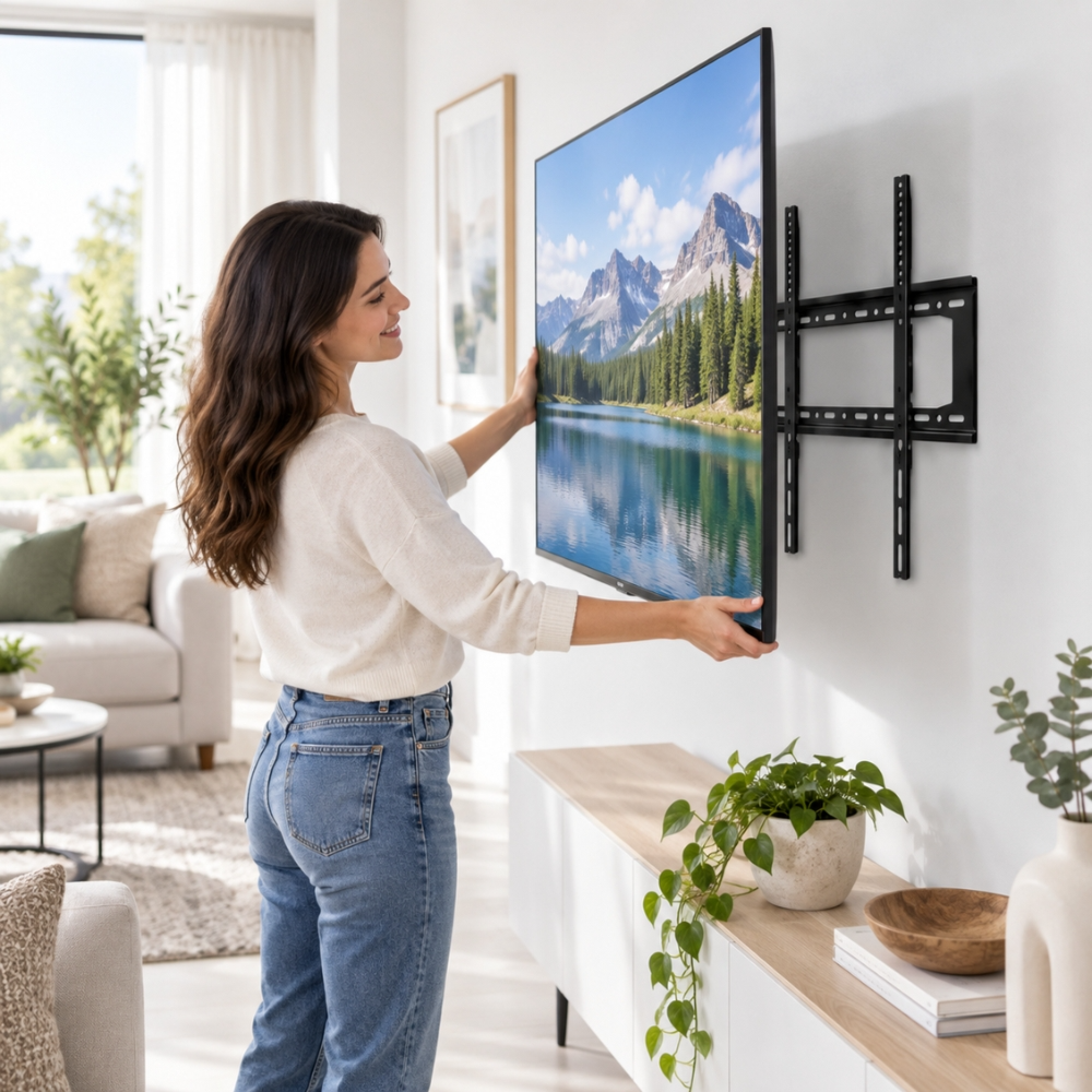 TV Wall Mount – Heavy Duty Bracket for 32–80 Inch LED, LCD & PDP TVs with VESA Support