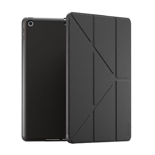 Levelo Elegant Hybrid Leather Case for iPAD 10.2 (2021) - Black