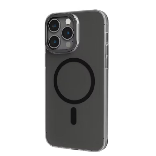 Levelo MagSafe Glory Matte Back Case For iPhone 14 Pro Max – Matte Gray/Gray