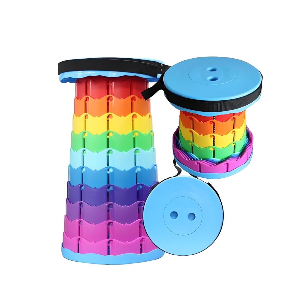 Telescoping Foldable Stool