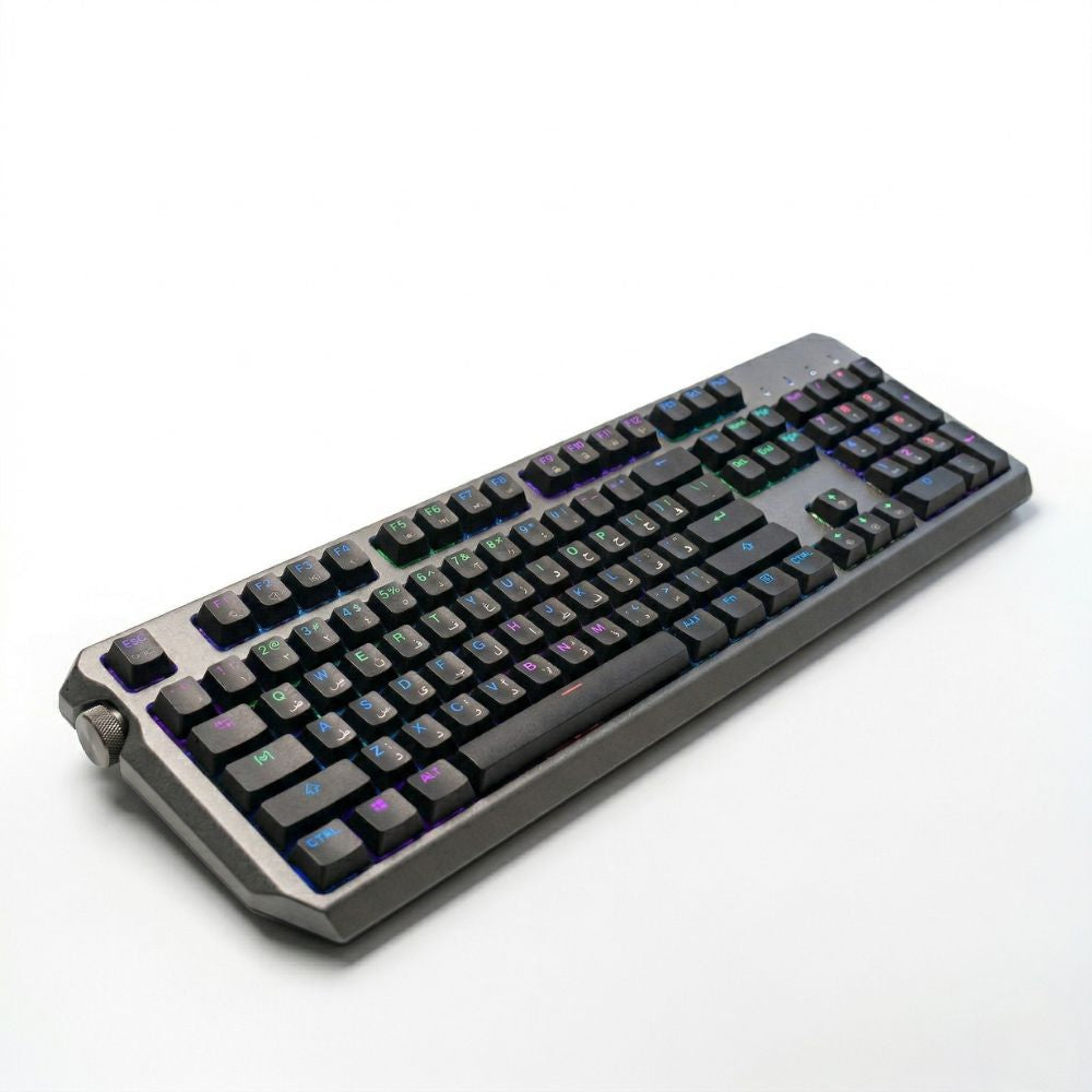 Porodo Wired Mechanical Gaming Keyboard Gateron PRO Red - Black