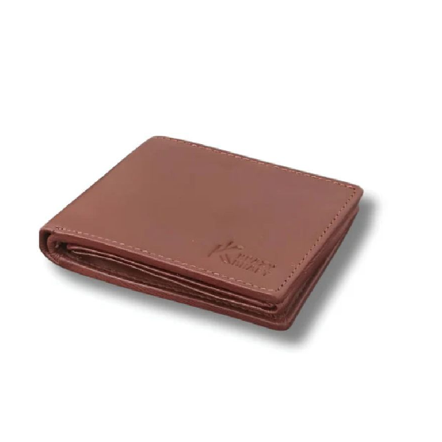 KRAZY KRAFT GT-005 Premium Leather Wallet-Brown