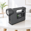 Green Lion Jx-84 12v Jump Starter - 4l Gasoline, 3l Diesel Engines, 16000mah - Grey