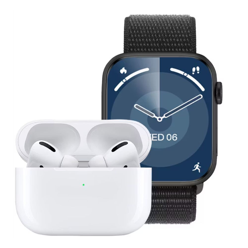 Wireless Earbuds + Smartwatch Combo – Green Lion SyncFit Duo