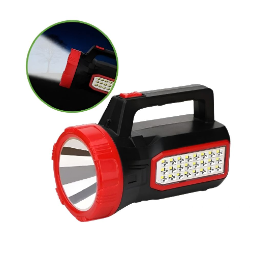 Rechargeable LED Torch Light – Solar Searchlight Camping Flashlight WEIDASI WD-562S