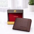 DeCardin Men’s Bi-Fold Wallet - Brown