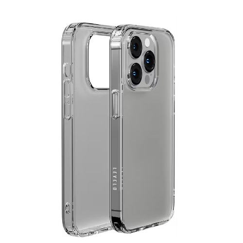 Levelo Lucu iPhone 14 Pro Matte Back Case - Matte Clear