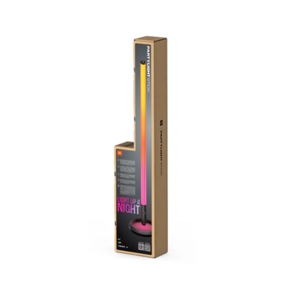 عصا إضاءة JBL بارتي لايت بلوتوث لـ Partybox - أسود