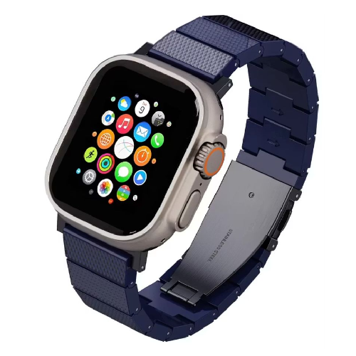 Levelo Fusion Resin Strap For Apple Watch 49MM - Blue